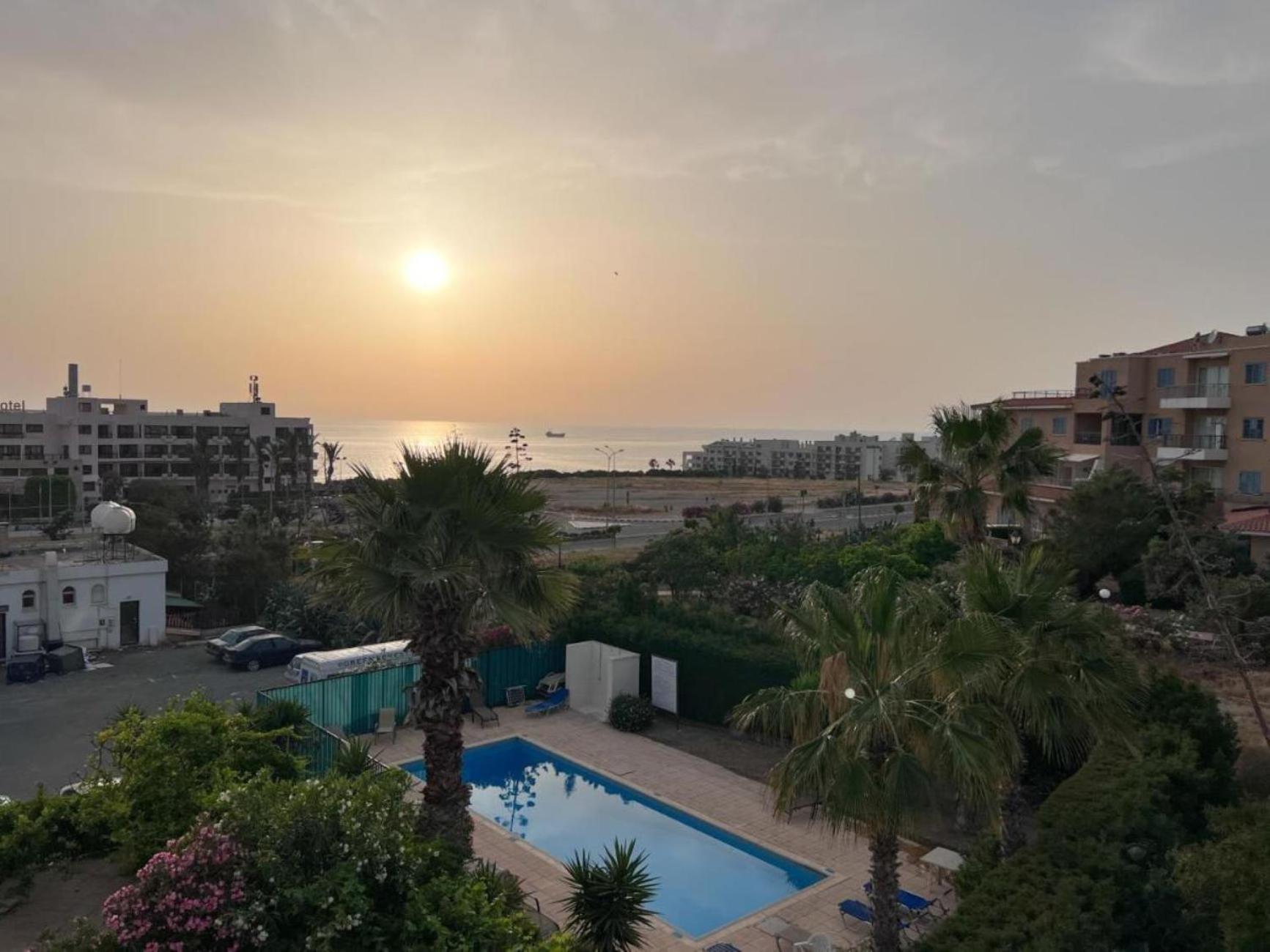 H&O Diamond Complex Sea View Apartment Paphos Ngoại thất bức ảnh
